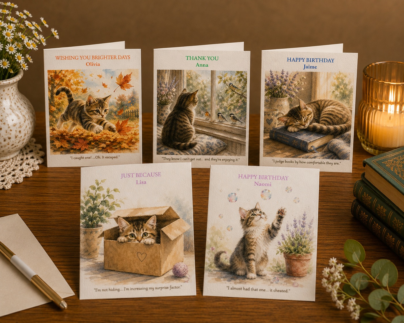 Whiskers & Wonders Collection No. 1 cards