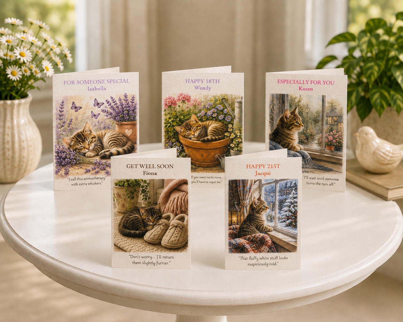Whiskers & Wonders Collection No. 3 cards