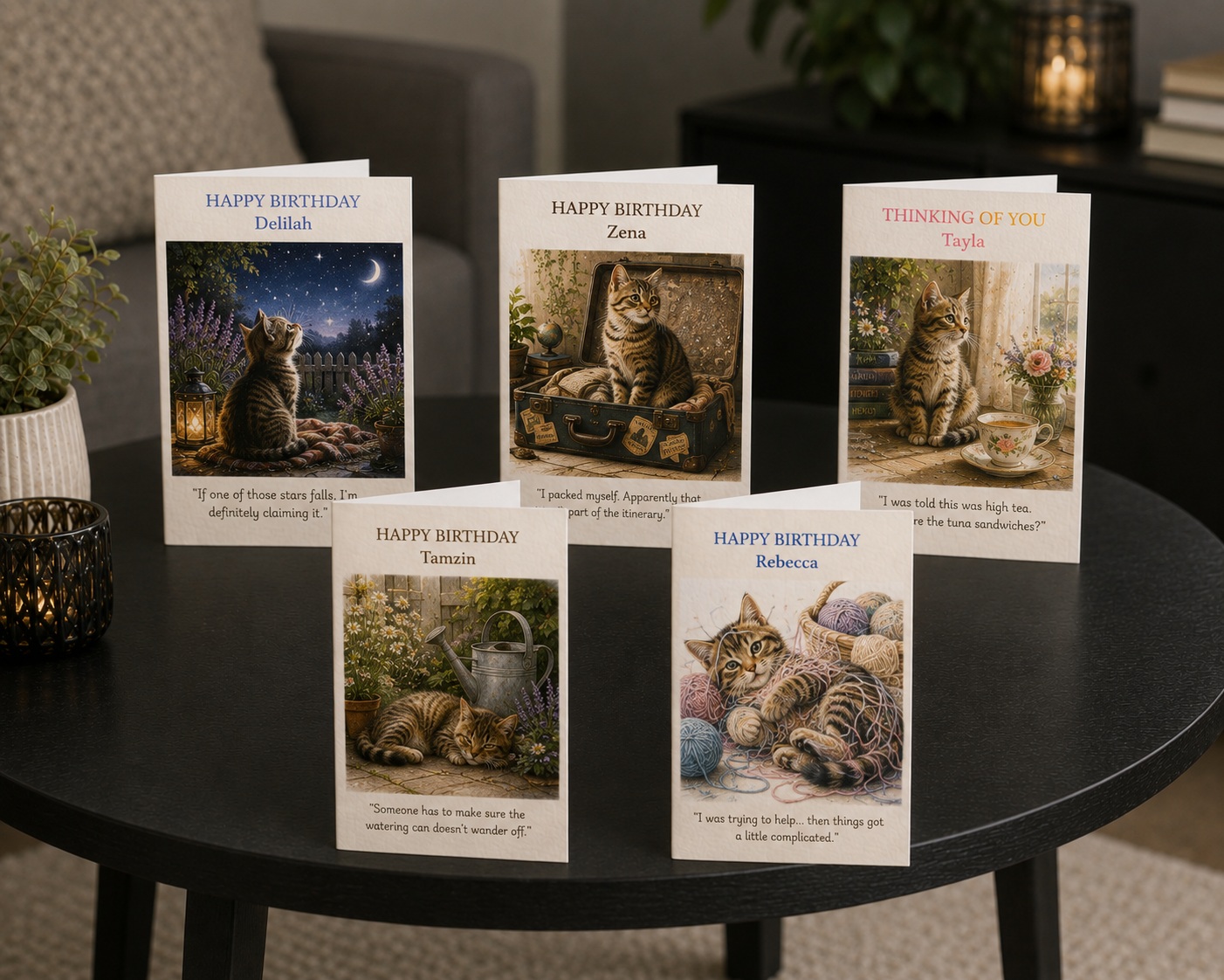 Whiskers & Wonders Collection No. 4 cards