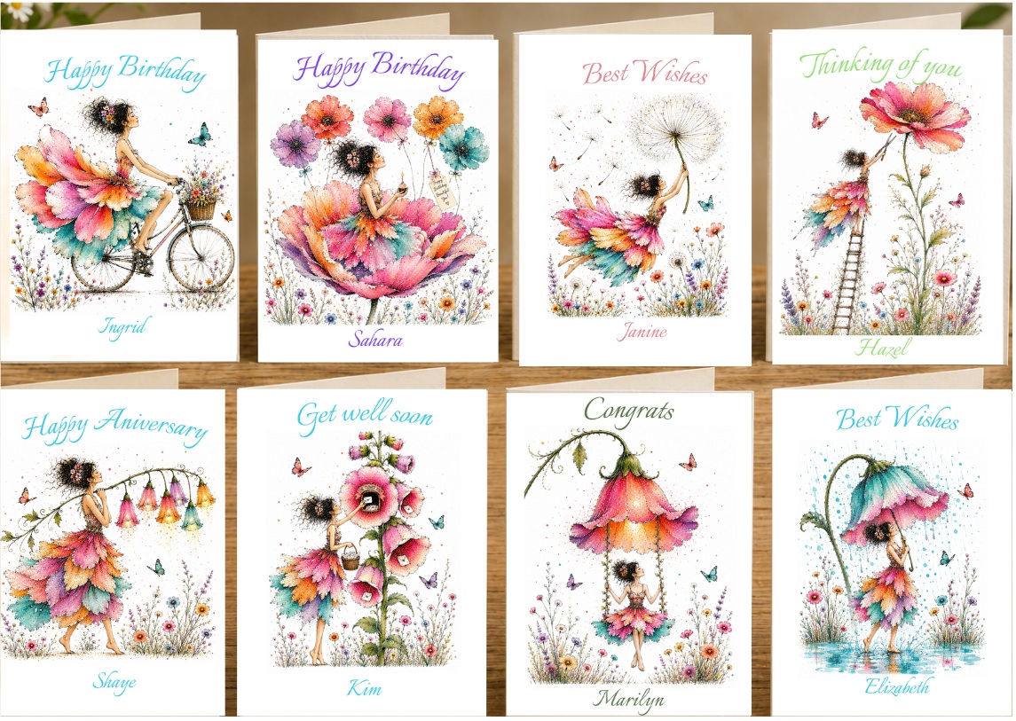 The Fleur Collection cards