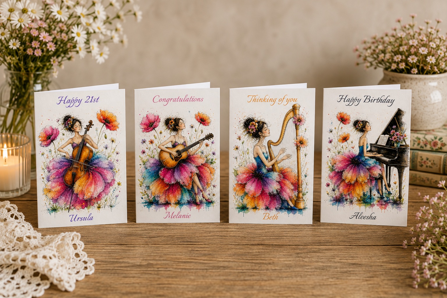 The Fleur Collection - Music cards