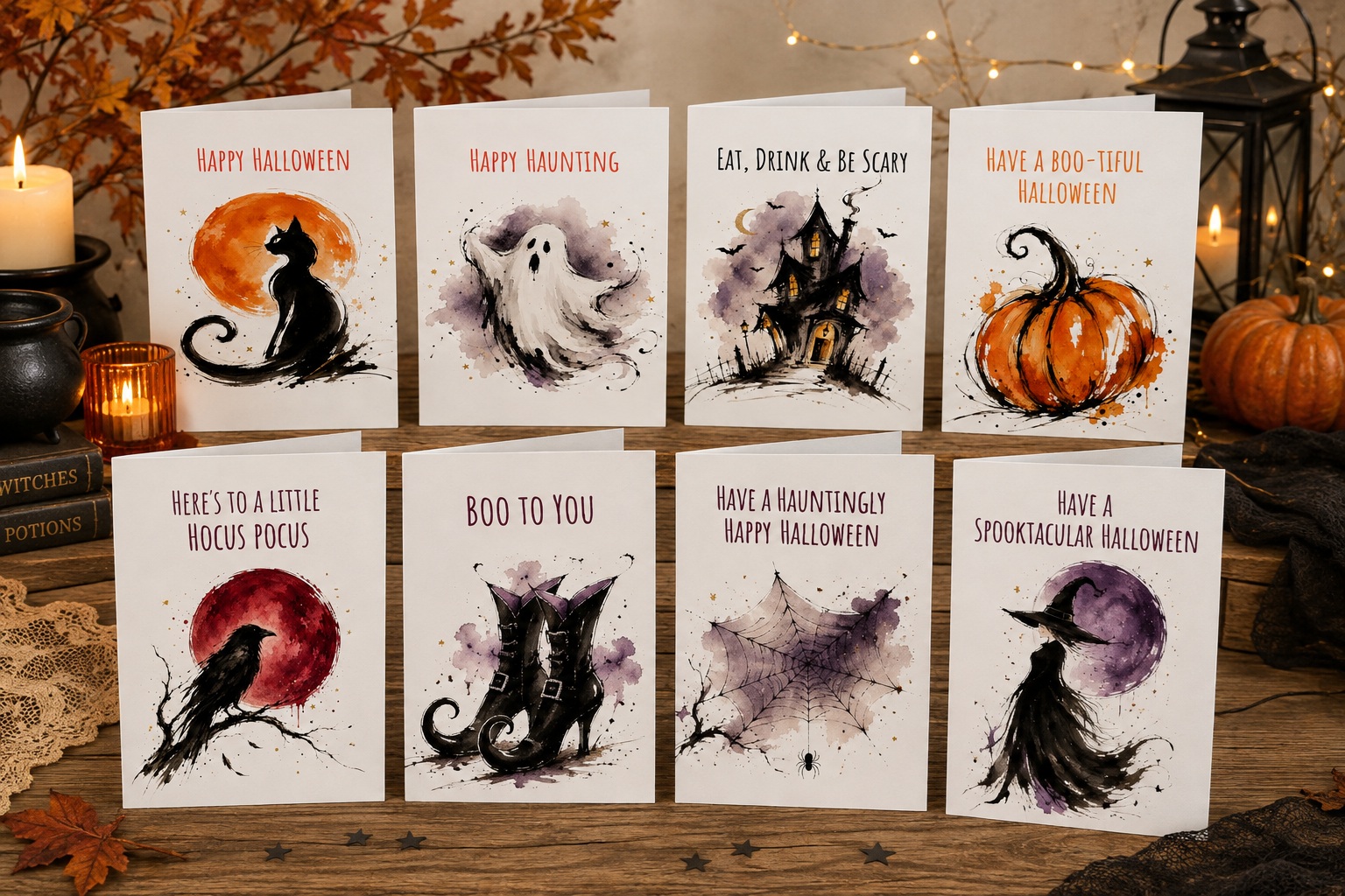 Halloween in a Single Stroke Collection