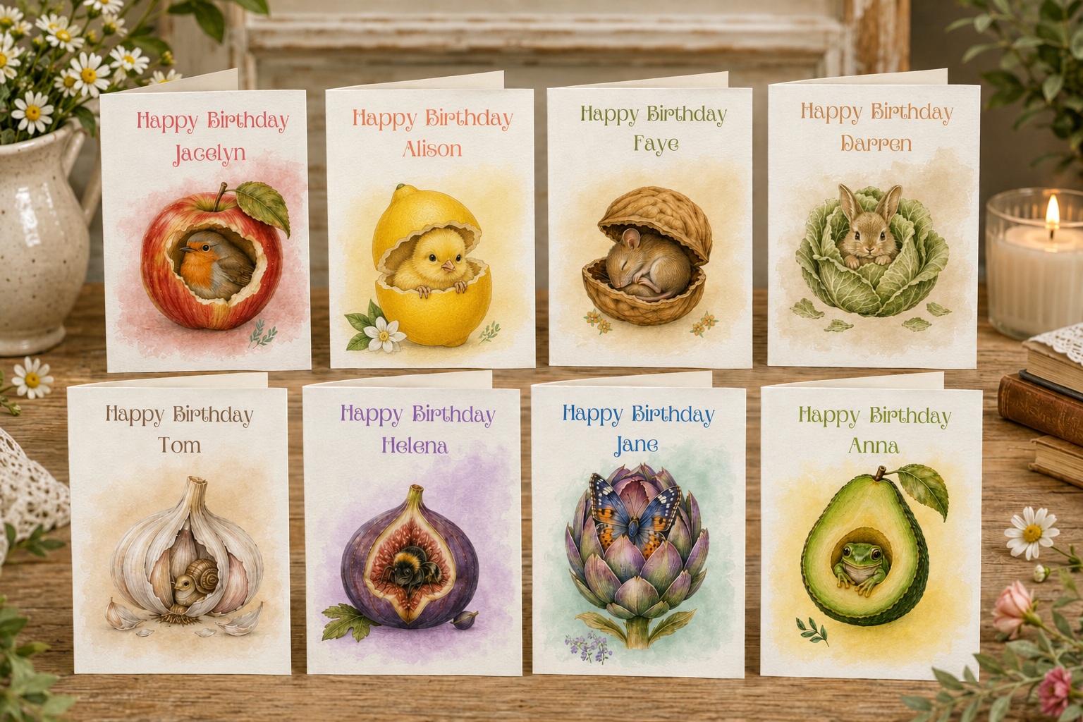 Nature's Little Nooks Collection 1 - cards