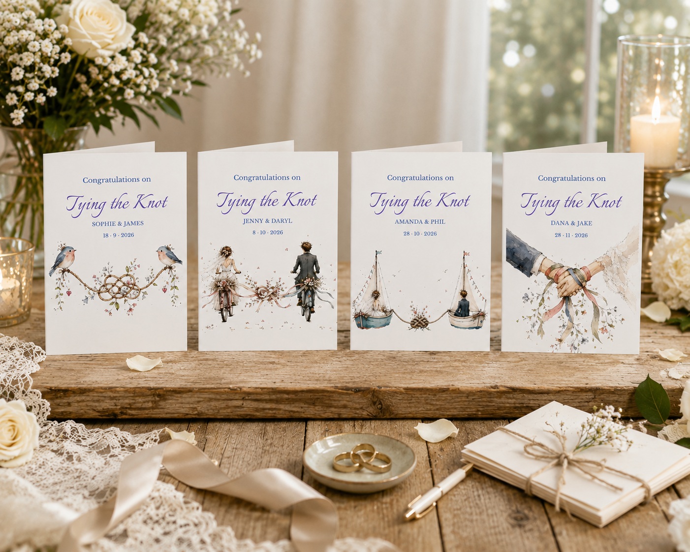 Tying the Knot Collection - cards